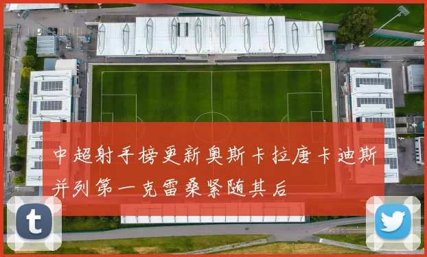 中超射手榜更新奥斯卡拉唐卡迪斯并列第一克雷桑紧随其后